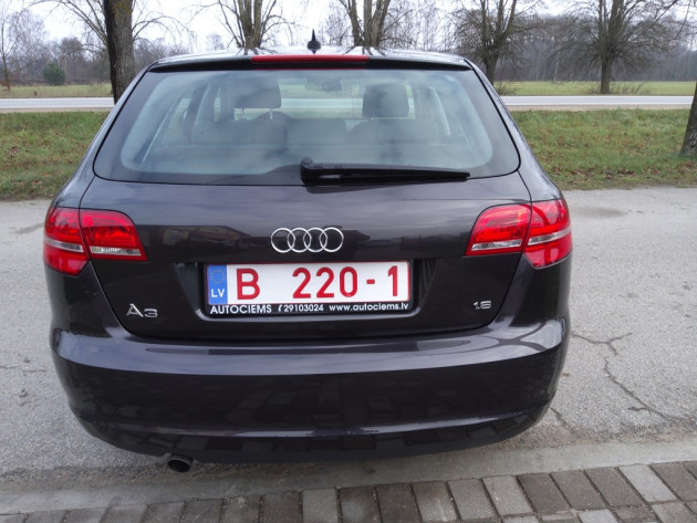Audi A3 1.6i 75kW Sportback 09.09` - attēls 7