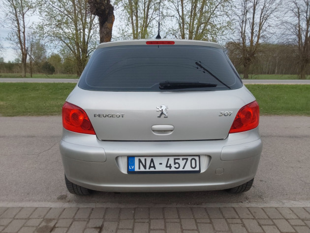 Peugeot 307 1.6i,80kw,automāts,07.07` - attēls 7